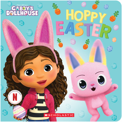Cover Image for Hoppy Easter! (Gabby's Dollhouse Easter Board Book) -- Pamela Bobowicz, Board Books