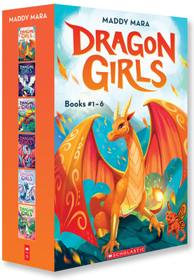 Cover Image for Dragon Girls Box Set Books 1-6 (Dragon Girls) -- Maddy Mara, Paperback