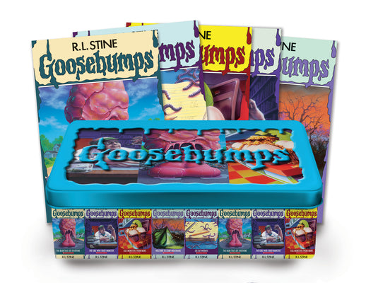 Cover Image for Goosebumps Retro Terror Set: (Limited Edition Tin) -- R. L. Stine, Hardcover