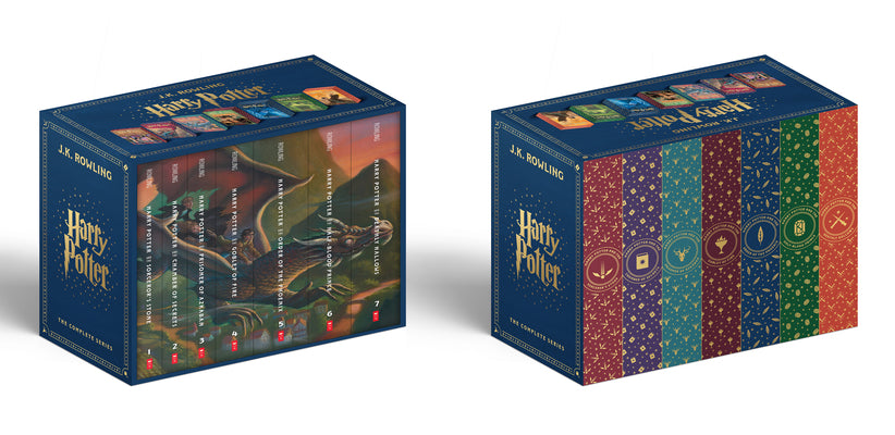 Cover Image for Harry Potter Paperback Box Set Books 1-7 (Deluxe Edition with Stenciled Edges) -- J. K. Rowling, Boxed Set