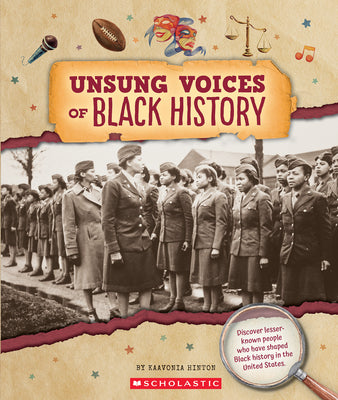 Cover Image for Unsung Voices of Black History (from the Archives) -- Kaavonia Hinton, Hardcover
