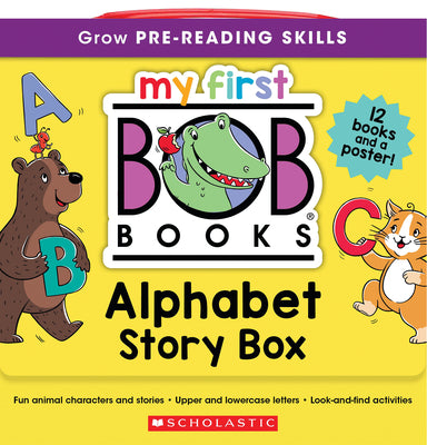 Cover Image for My First Bob Books - Alphabet Story Box Phonics, Letter Sounds, Ages 3 and Up, Pre-K (Reading Readiness) -- Lynn Maslen Kertell, Hardcover