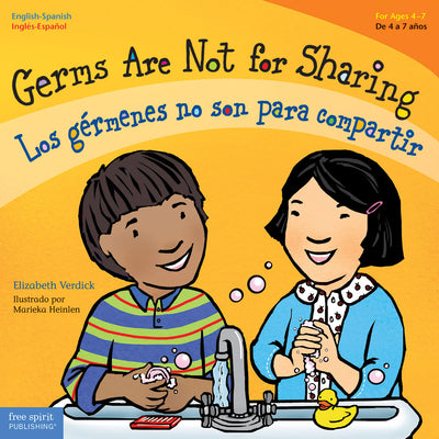 Cover Image for Germs Are Not for Sharing / Los Gérmenes No Son Para Compartir -- Elizabeth Verdick, Paperback