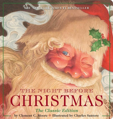 Cover Image for The Night Before Christmas Oversized Padded Board Book: The Classic Edition -- Clement Moore, Board Books
