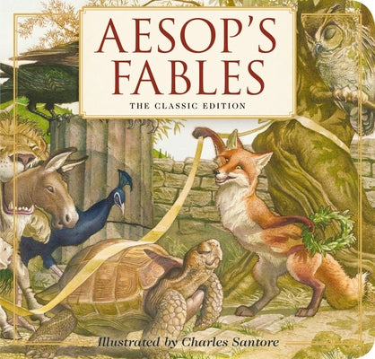 Cover Image for Aesop's Fables Board Book: The Classic Edition -- Aesop, Board Books