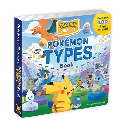 Cover Image for Pokémon Primers: Types Book -- Simcha Whitehill, Board Books