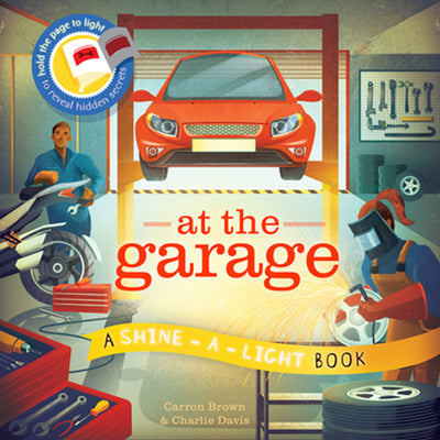 Cover Image for At the Garage -- Carron Brown, Hardcover