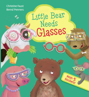 Cover Image for Little Bear Needs Glasses -- Bernd Penners, Board Books