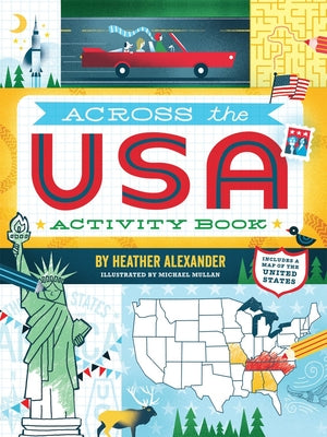Cover Image for Across the USA Activity Book -- Heather Alexander, Paperback