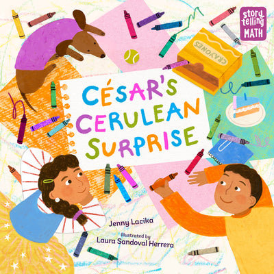 Cover Image for César's Cerulean Surprise -- Jenny Lacika, Hardcover