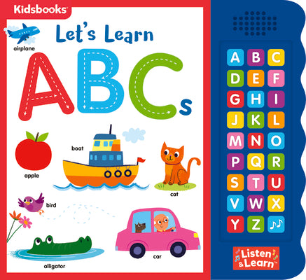 Cover Image for 27-Button Sound Book Let's Learn ABCs -- Kidsbooks Publishing, Board Books