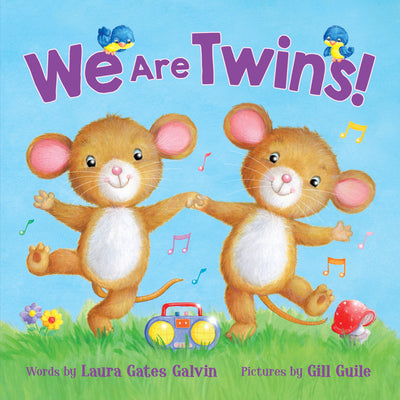 Cover Image for We Are Twins -- Laura Gates Galvin, Board Books