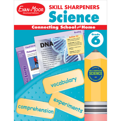 Cover Image for Skill Sharpeners: Science, Grade 6 -- Evan-Moor Educational Publishers, Paperback