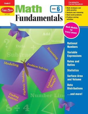 Cover Image for Math Fundamentals, Grade 6 -- Evan-Moor Educational Publishers, Paperback