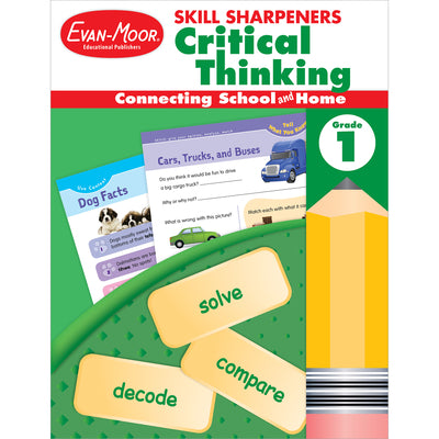 Cover Image for Skill Sharpeners: Critical Thinking Grade 1 -- Evan-Moor Educational Publishers, Paperback