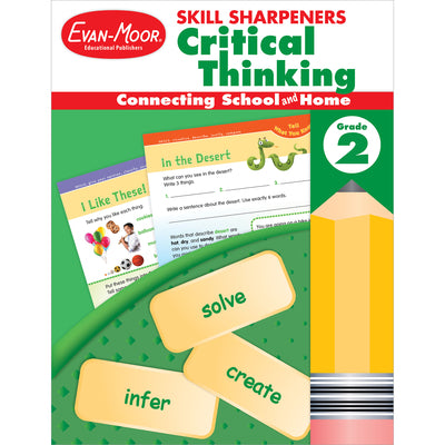 Cover Image for Skill Sharpeners: Critical Thinking Grade 2 -- Evan-Moor Educational Publishers, Paperback
