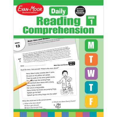 Cover Image for Daily Reading Comprehension, Grade 1 Te -- Evan-Moor Educational Publishers, Paperback