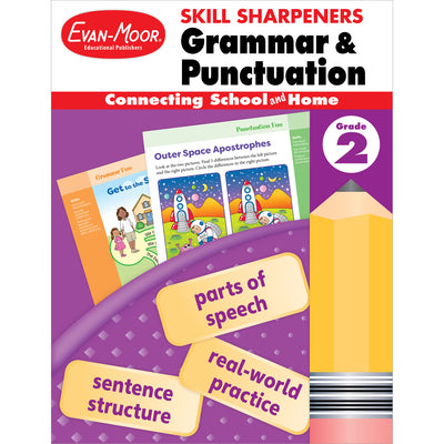 Cover Image for Skill Sharpeners: Grammar and Punctuation, Grade 2 -- Evan-Moor Educational Publishers, Paperback