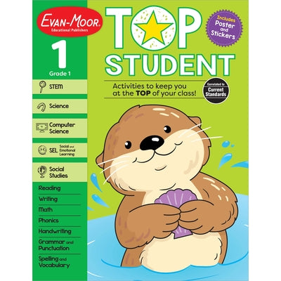 Cover Image for Top Student, Grade 1 -- Evan-Moor Educational Publishers, Paperback