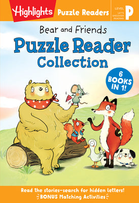 Cover Image for Bear and Friends Puzzle Reader Collection: Level P 6-In-1 Story Collection for Beginner Readers, Early Reading Kids Books with Fun Puzzles -- Jody Jensen Shaffer, Hardcover