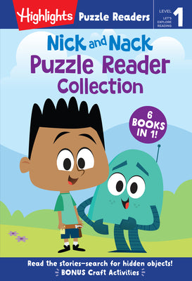 Cover Image for Nick and Nack Puzzle Reader Collection: Level 1 6-In-1 Beginner Story Collection for Kids Learning to Read, Practice New Reading Skills and Sight Word -- Brandon Budzi, Hardcover