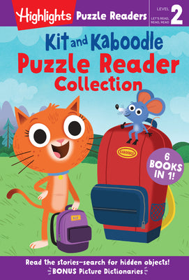 Cover Image for Kit and Kaboodle Puzzle Reader Collection: Level 2 6-In-1 Story Collection for Kids Learning to Read, Practice Reading with Puzzle Fun -- Michelle Portice, Hardcover