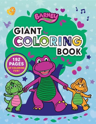 Cover Image for Barney: Giant Coloring Book -- Mattel, Paperback