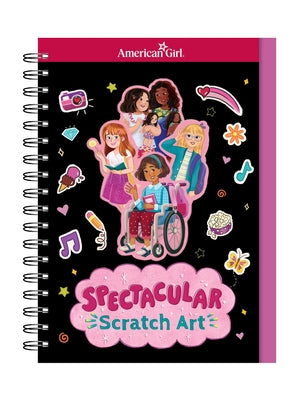 Cover Image for American Girl: Spectacular Scratch Art -- American Girl, Hardcover
