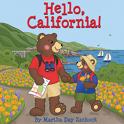 Cover Image for Hello, California! -- Martha Day Zschock, Board Books