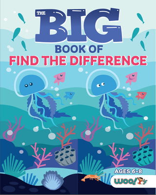 Cover Image for The Big Book of Find the Difference: A Spot the Difference Activity Book for Kids -- Woo! Jr. Kids Activities, Paperback