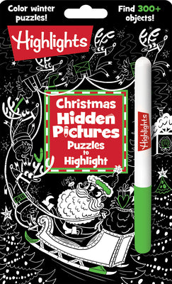 Cover Image for Christmas Hidden Pictures Puzzles to Highlight: Activity Book with Winter Puzzles, Over 300 Hidden Objects and Bright Highlighter Fun -- Highlights, Paperback