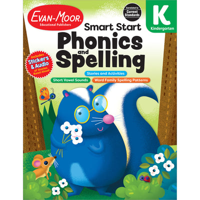 Cover Image for Smart Start: Phonics and Spelling, Grade K -- Evan-Moor Educational Publishers, Paperback
