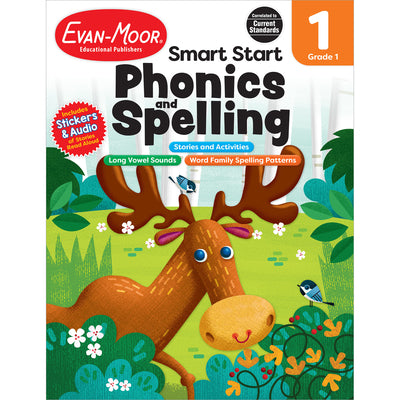 Cover Image for Smart Start: Phonics and Spelling, Grade 1 -- Evan-Moor Educational Publishers, Paperback