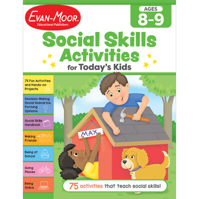 Cover Image for Social Skills Activities for Today's Kids, Ages 8-9 -- Evan-Moor Educational Publishers, Paperback