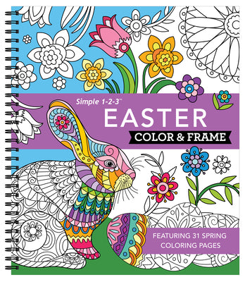 Cover Image for Color & Frame - Easter (Coloring Book) -- New Seasons, Spiral