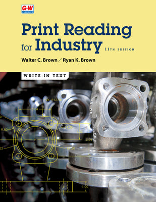 Cover Image for Print Reading for Industry -- Walter C. Brown, Paperback