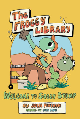 Cover Image for The Froggy Library -- Julie Fiveash, Hardcover