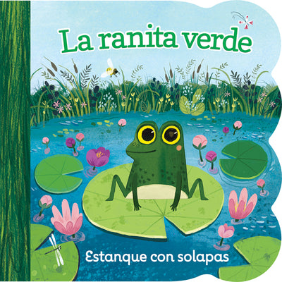 Cover Image for La Ranita Verde / Little Green Frog (Spanish Edition) -- Ginger Swift, Board Books