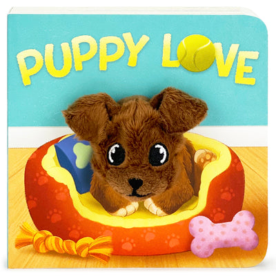Cover Image for Puppy Love Puppet Book -- Cottage Door Press, Board Books