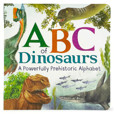 Cover Image for ABC of Dinosaurs -- Carmine Falcone, Board Books