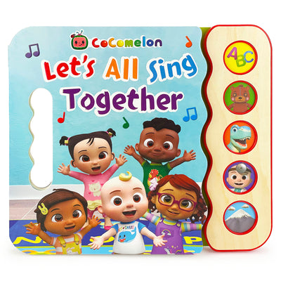 Cover Image for Cocomelon Let's All Sing Together -- Cottage Door Press, Board Books