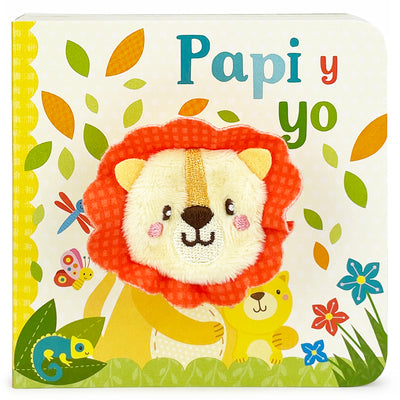 Cover Image for Papi Y Yo / Daddy and Me Puppet Book (Spanish Edition) -- Cottage Door Press, Board Books