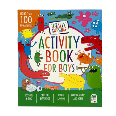 Cover Image for Totally Awesome Activity Book for Boys -- Cottage Door Press, Paperback