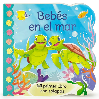 Cover Image for Bebés En El Mar / Babies in the Ocean (Spanish Edition) -- Cottage Door Press, Board Books