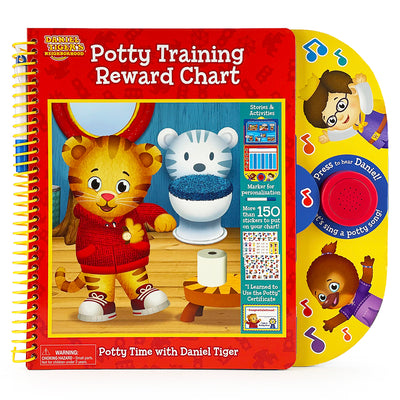Cover Image for Daniel Tiger Potty Training Reward Chart -- Cottage Door Press, Spiral