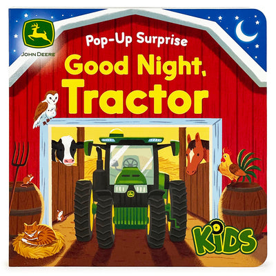 Cover Image for John Deere Kids Pop-Up Surprise Good Night, Tractor -- Cottage Door Press, Board Books