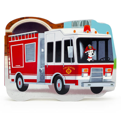 Cover Image for How Fire Trucks Work -- Jack Redwing, Board Books