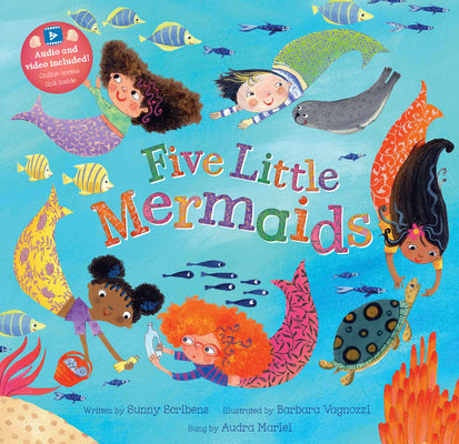 Cover Image for Five Little Mermaids -- Sunny Scribens, Paperback