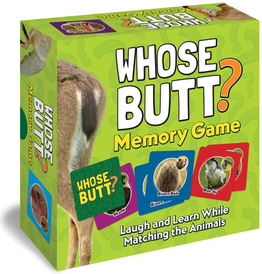 Cover Image for Whose Butt? Memory Game -- Stan Tekiela, Other