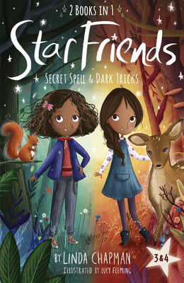 Cover Image for Star Friends 2 Books in 1: Secret Spell & Dark Tricks: Books 3 and 4 -- Linda Chapman, Paperback